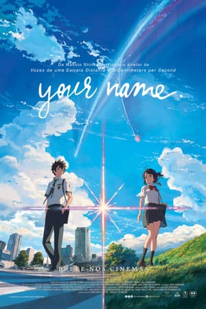 Poster do filme Your name.